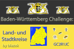 Baden-Württemberg-Challenge: Land- und Stadtkreise - (GC2R1JC)
