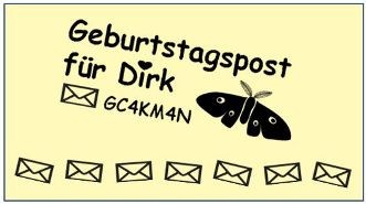 Geburtstagspost für Dirk - (GC4KM4N)