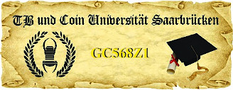 TB und Coin Universität Saarbrücken - (GC568Z1)