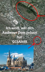 eine sagenhafte Stadtführung-Dombau zu Aachen - (GC6AA9X)