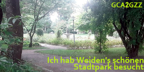 Weiden's sch&0uml;ner Stadtpark  - (GCA2GZZ)